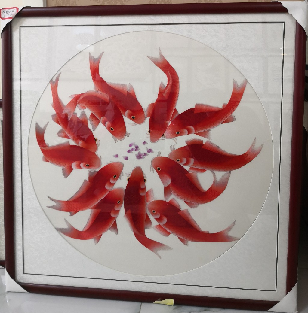 刺绣挂件